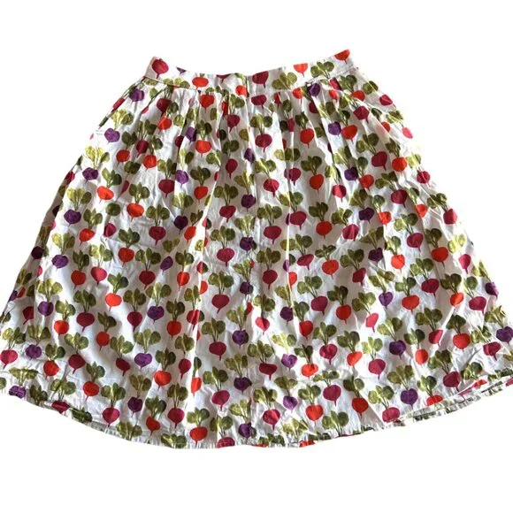 ottod'Ame Heart Shaped Radishes Patterned Skirt ASO Louisa Clark - Picture 5 of 10